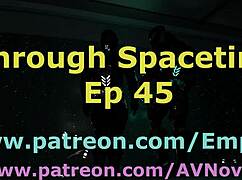 let's explore through spacetime in this erotic anime adventure