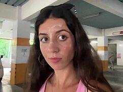 ρε μαλάκα, της παίρνω τα πάντα αν παρελάσει στο σούπερ μάρκετ με σπέρμα στο πρόσωπο... cumwalk!