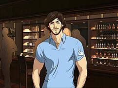 Professor's secret boyfriend dominates in dorm