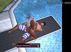 Lompat dari Papan Kolam Renang