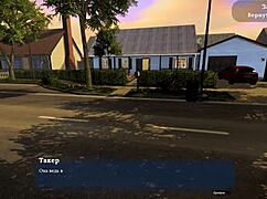 my sexy neighbor part 1: full 3d gameplay with naked outdoor action