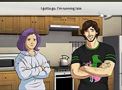 Professor's secret boyfriend dominates in dorm