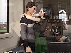 Complete gameplay of Freshwomen Part 7 with bent over slut. Hard fucking and nipple slaps drive intense orgasms.