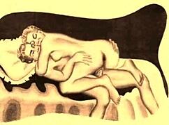 Back in the day, folks loved sketching these vintage erotic drawings for fun.