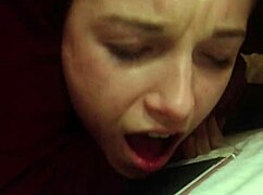 Man, her BF wouldn’t stop calling, so she ditched the phone and cucked him hard!