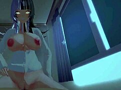 tu novia gótica te monta a cowgirl de noche 😈