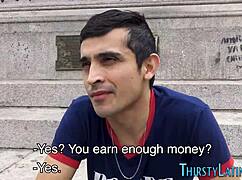 gay latino gives me blowjob for facial