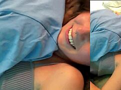 birthday surprise hot kisses pussy masturbation blowjob and internal cumshot