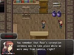 Wow! Henteria Chronicles 3 Pixel Princess Shows Big Tits