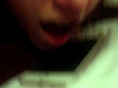 Man, her BF wouldn’t stop calling, so she ditched the phone and cucked him hard!