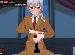 Uncensored Anime Tessa Handjob with Creampie Support, Wow!