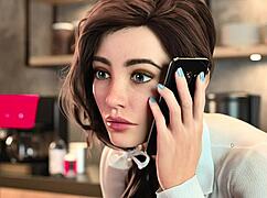 Complete gameplay of Freshwomen Part 7 with bent over slut. Hard fucking and nipple slaps drive intense orgasms.