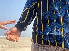 grabbed his cock let hand on pussy