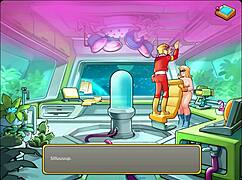 Just playing Space Rescue Code Pink with hot 3D Sophie.