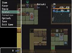 tanned girl natsuki gets creampied by old man in public hentai