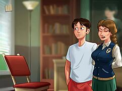 In Summertime Saga 167 starten Figuren neue Abenteuer in Cartoon-Spielwelt