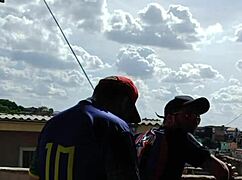 Tbt follando al novato en la azotea con toda la quebrada mirando - llámame para tu azotea feat dorn tags cruising al aire libre patio