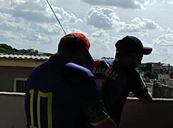 Tbt comendo o novinho na laje com todo mundo da quebrada vendo - me chame para sua laje feat dorn tags cruising ao ar livre quintal