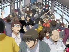 Hentai - Groping My Busty Step Sister in Public Train.