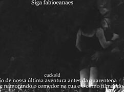 Naughty Milf Flashes Skirt Outdoors for Cuckold Thrill