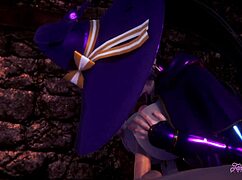 원신 임팩트 헨타이 3D 모나 가슴자지 문지르고 세게 박기