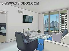 Pretty red haired lady in zb complex new hentai ryona game