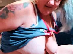 Trailer park milf rides BBC with wild energy 😜