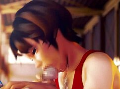 3डी हentai एथलीट को कोच ने टाइट कपड़ों में जोरदार चोदा, बड़े बूब्स और गांड फटते हुए!