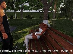 Beautiful anime of hardcore sex with a blonde babe