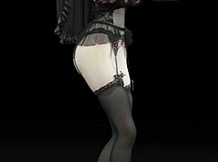 Weak Yin Naked Dance in TikTok Style MMD Pure Dance 3D Adult Anime Adventure