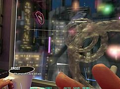 Name88s Triangle 01 - Black-haired babe dances seductively. Then I pound her hard.