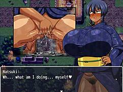 tanned girl natsuki gets creampied by old man in public hentai