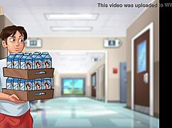 In summertime saga 167, characters embark on new adventures in a cartoon game world