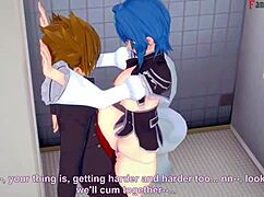 XenoviaとIsseiがRiasに見つかってファック