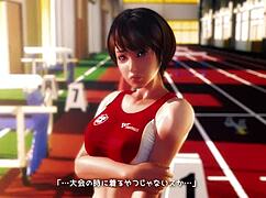 3D Hentai Athlete Screwed Hard by Coach in Tight Clothes, Big Boobs and Ass Exploding!