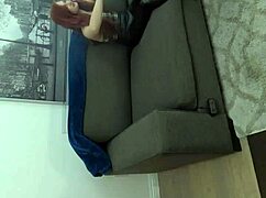 Beautiful redhead gets her ass fucked hard