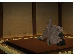 Netorare game: Tenants of the Dead scenes 3