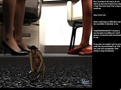 Oh, small 18+ gesture in episode 37 of 3d cartoon sex