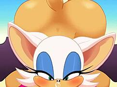 I'm Rouge suckin' cock n' swallowin' cum while gettin' fucked in da ass