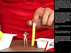 Oh, small 18+ gesture in episode 37 of 3d cartoon sex