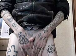 Melvin c dominates with monster cock in gay travestismo scene