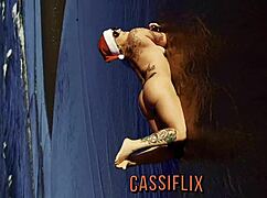 this naughty santa mom gave her backside as a gift