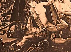 Wow, tyhle vintage erotické kresby tě totálně dostanou!