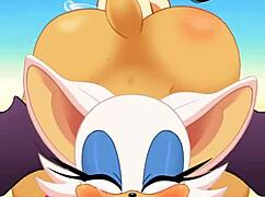 I'm Rouge suckin' cock n' swallowin' cum while gettin' fucked in da ass