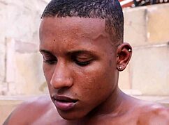 Gozando Na Varanda De Casa With Big Cock!