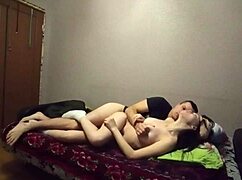 hey, check this real sex tape of a young couple with wild orgasms