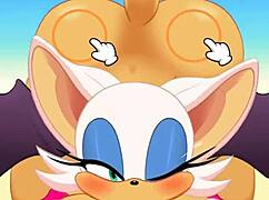 I'm Rouge suckin' cock n' swallowin' cum while gettin' fucked in da ass