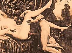 Exclamatory-Provocative Vintage erotic drawings that will blow your mind!
