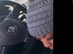 snowboarder girl gives the best blowjob ever