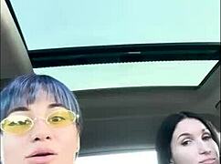 me n’ my friend, we’re bangin’ outdoors, her puffy ass bent over